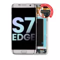 OLED Assembly With Frame Compatible For Samsung Galaxy S7 Edge G935F (International Version) (Service Pack) (White)