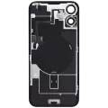 Back Glass w/ MagSafe Magnet & NFC & Flashlight Flex For iPhone 16 Plus (Used OEM Pull: Grade A) (White)
