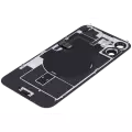Back Glass w/ MagSafe Magnet & NFC & Flashlight Flex For iPhone 16 Plus (Used OEM Pull: Grade A) (White)