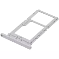 Dual Sim Card Tray Compatible For Samsung Galaxy Tab A8 10.5" (X205 / 2021) (Silver)