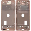 Mid-Frame Housing Compatible For Compatible For Samsung Galaxy S20 FE (Cloud Orange)