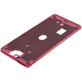 Mid-Frame Housing Compatible For Compatible For Samsung Galaxy S20 FE (Cloud Red)