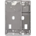 Mid-Frame Housing Compatible For Compatible For Samsung Galaxy S20 FE (Cloud White)