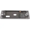 Mid-Frame Housing Compatible For Compatible For Samsung Galaxy S20 FE (Cloud White)