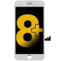LCD Assembly With Steel Plate Compatible For iPhone 8 Plus (Premium) (White)