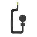Fingerprint Reader With Flex Cable Compatible For HTC U12 Plus (Ceramic Black)