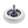 Crown Nut Compatible For Watch Series 8 / 9 (41MM / 45MM) (GPS Version) (Silver) 