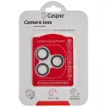 Casper Camera Lens Protector Compatible For iPhone 13 Pro / 13 Pro Max (Gold) (Clear)