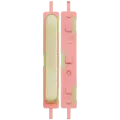 Hard Buttons (Volume) Compatible For Samsung Galaxy A25 5G (A256 / 2023) (Premium) (Personality Yellow)