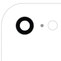 Back Camera Lens With Bracket & Bezel Compatible For iPhone 7 (Aftermarket Plus) (10 Pack)