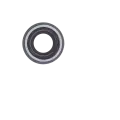 Back Camera Lens With Bracket & Bezel Compatible For iPhone 8 / SE (2020) / SE (2022) (Space Gray) (10 Pack) (Real Sapphire l Premium)