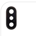 Back Camera Lens With Bracket & Bezel Compatible For iPhone XS / XS Max (Gold) (Real Sapphire l Premium) (10 Pack)