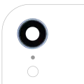 Back Camera Lens With Bracket & Bezel Compatible For iPhone XR (Aftermarket Plus) (Blue) (10 Pack)