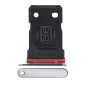 Single Sim Card Tray Compatible For OnePlus 7T (Frosted Silver)