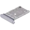 Dual Sim Card Tray Compatible For Samsung Galaxy S25 / S25 Plus (Premium) (Silver Shadow)