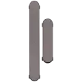 Hard Buttons (Power / Volume) Compatible For Samsung Galaxy S25 Ultra (Titanium Gray)