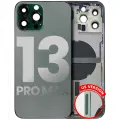 Back Housing W/ Small Components Pre-Installed Compatible For iPhone 13 Pro Max (US Version) (Used OEM Pull: Grade C) (Alpine Green)