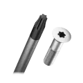 Kraftform Micro Precision Torx screwdriver TX3 X 40 MM (2067) (Wera) 