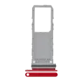 Single Sim Card Tray Compatible For Samsung Galaxy Note 10 (Aura Red)