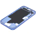 Mid-Frame Housing With Power And Volume Button Compatible For iPhone 16 (US Version) (Used OEM Pull: Grade A) (Ultramarine)