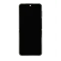 Inner OLED Assembly With Frame Compatible For Samsung Galaxy Z Flip 4 5G (US & International) (Used OEM Pull: Grade B/C) (Graphite)