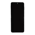 Inner OLED Assembly With Frame Compatible For Samsung Galaxy Z Flip 4 5G (US & International Version) (Refurbished) (Pink Gold)