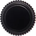 Crown Nut Compatible For Watch Series 4 / Series 5 / Series 6 (40MM / 44MM) (GPS Version) (Black)