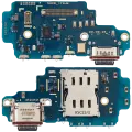 Charging Port Board With Sim Card Reader Compatible For Samsung Galaxy S24 Ultra 5G (S928B) (International Version) (Premium)
