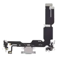 Charging Port Flex Cable Compatible For iPhone 15 Plus (Aftermarket Plus) (Blue)