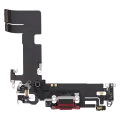 Charging Port Flex Cable Compatible For iPhone 13 (Used OEM Pull) (Red)