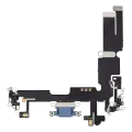 Charging Port Flex Cable Compatible For iPhone 14 Plus (Aftermarket Plus) (Blue)