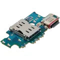 Charging Port Board With Sim Card Reader Compatible For Samsung Galaxy S25 Plus 5G (S936U) (US Version) (Premium)