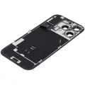Back Glass With Steel Plate With Wireless NFC Charging MagSafe Magnet & Flashlight Flex Compatible For iPhone 16 Pro (Used OEM Pull: Grade B) (Desert Titanium)