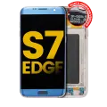 OLED Assembly With Frame Compatible For Samsung Galaxy S7 Edge G935A (North American Version) (Refurbished)  (Blue Coral)