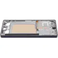 Mid-Frame Housing Compatible For Samsung Galaxy S25 Ultra (US & International Version) (Titanium Jet Black)