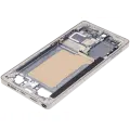 Mid-Frame Housing Compatible For Samsung Galaxy S25 Ultra (US & International Version) (Titanium Pink Gold)