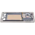 Mid-Frame Housing Compatible For Samsung Galaxy S25 Ultra (US & International Version) (Titanium Pink Gold)