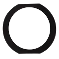 Home Button Adhesive Ring Compatible For iPad (Tesa 61395) (10 Pack)