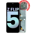 Inner OLED Assembly With Frame Compatible For Samsung Galaxy Z Flip 5 5G (US & International) (Service Pack) (Mint)