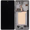 OLED Assembly With Frame Compatible For Samsung Galaxy S25 Ultra 5G (Service Pack )(US & International) (Titanium Black)