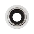 Back Camera Lens With Bracket & Bezel Compatible For iPhone 16e (White) (Premium)