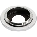 Back Camera Lens With Bracket & Bezel Compatible For iPhone 16e (White) (Premium)