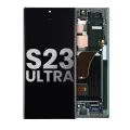 OLED Assembly With Frame Compatible For Samsung Galaxy S23 Ultra 5G (US & International) (Used OEM Pull: Grade A) (Green)