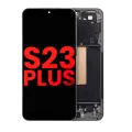 OLED Assembly With Frame Compatible For Samsung Galaxy S23 Plus (US & International) (Aftermarket Plus) (Green)