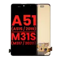 OLED Assembly Without Frame Compatible For Samsung Galaxy A51 4G (A515 / 2019) / M31S (M317 / 2020) (6.33") (Aftermarket Plus) (All Colors)