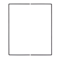 LCD Bracket Compatible For Samsung Galaxy Z Fold 6 (F956) (Premium)