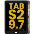 OLED Assembly Without Frame Compatible For Samsung Galaxy Tab S2 9.7" (T810 / T813 / T815 / T817 / T819) (2015) (Refurbished) (Black)