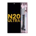 OLED Assembly With Frame Compatible For Samsung Galaxy Note 20 Ultra 5G (Refurbished) (Mystic Bronze)