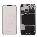 Back Glass w/ MagSafe Magnet & NFC & Flashlight Flex For iPhone 16e (Genuine OEM) (Black)