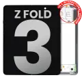 Inner OLED Assembly With Frame Compatible For Samsung Galaxy Z Fold 3 5G (US & International)( Used OEM Pull: Grade B/C) (Phantom Silver)
